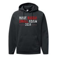 Make Russia Small Again Make Russia Small Again Performance Fleece Hoodie