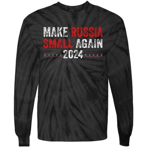 Make Russia Small Again Make Russia Small Again Tie-Dye Long Sleeve Shirt