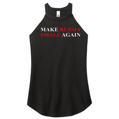 Make Russia Small Again Women’s Perfect Tri Rocker Tank