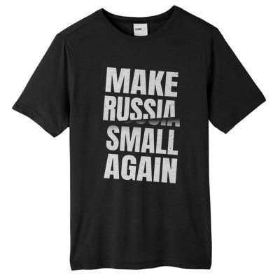 Make Russia Small Again Funny Vintage Style Great Gift Tall Fusion ChromaSoft Performance T-Shirt