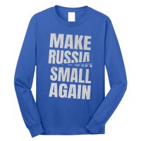 Make Russia Small Again Funny Vintage Style Great Gift Long Sleeve Shirt