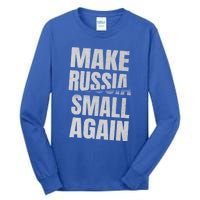 Make Russia Small Again Funny Vintage Style Great Gift Tall Long Sleeve T-Shirt