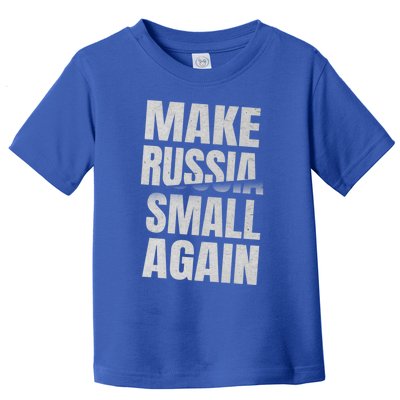 Make Russia Small Again Funny Vintage Style Great Gift Toddler T-Shirt