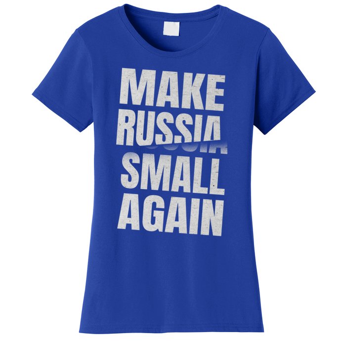 Make Russia Small Again Funny Vintage Style Great Gift Women's T-Shirt