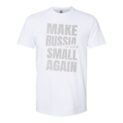 Make Russia Small Again Funny Vintage Style Great Gift Softstyle CVC T-Shirt