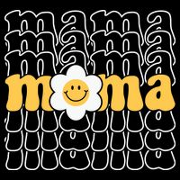 Mama Retro Sunflower Mothers Day Bucket Hat