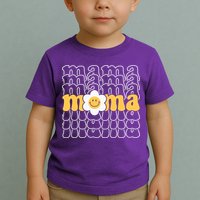 Mama Retro Sunflower Mothers Day Toddler T-Shirt