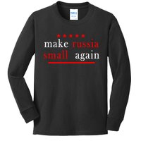 Make Russia Small Again Support Ukraine Anti Putin Ukraine Kids Long Sleeve Shirt