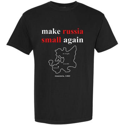 Make Russia Small Again With Map Moscovia 1462 Garment-Dyed Heavyweight T-Shirt