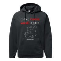 Make Russia Small Again With Map Moscovia 1462 Performance Fleece Hoodie