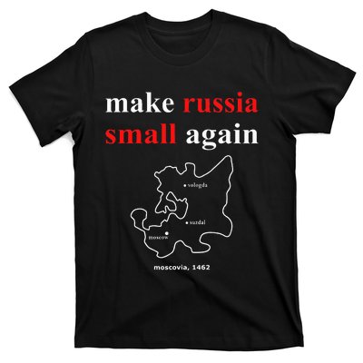 Make Russia Small Again With Map Moscovia 1462 T-Shirt