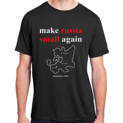 Make Russia Small Again With Map Moscovia 1462 Adult ChromaSoft Performance T-Shirt