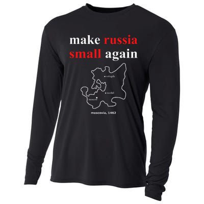 Make Russia Small Again With Map Moscovia 1462 Cooling Performance Long Sleeve Crew