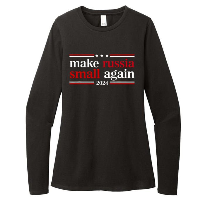 Make Russia Small Again Funny Make Russia Small Again Womens CVC Long Sleeve Shirt