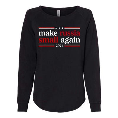 Make Russia Small Again Funny Make Russia Small Again Womens California Wash Sweatshirt