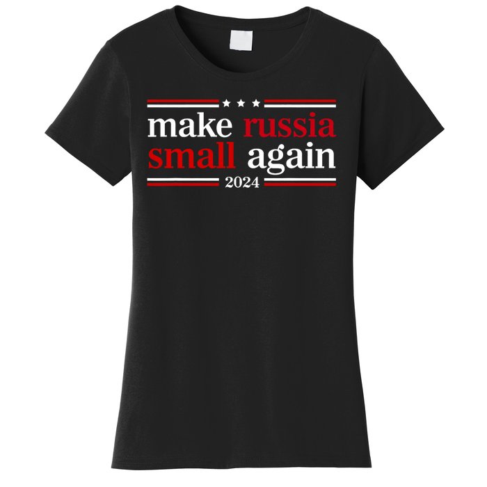 Make Russia Small Again Funny Make Russia Small Again Women's T-Shirt