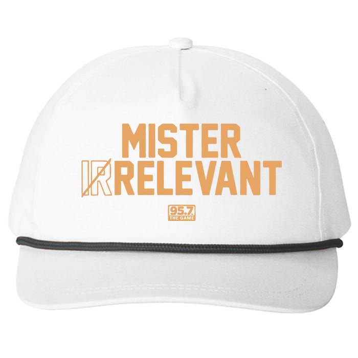 Mr Relevant San Francisco Snapback Five-Panel Rope Hat