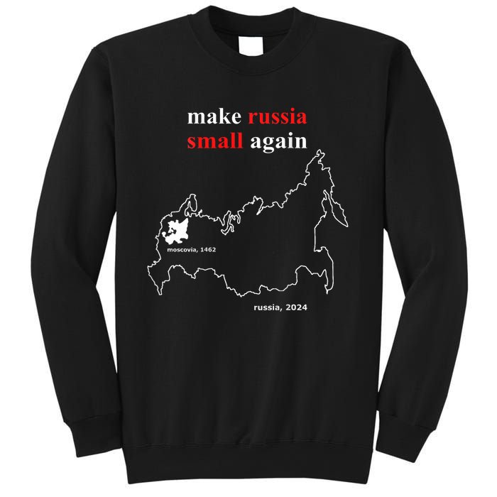 Make Russia Small Again With Map Moscovia 1462 Sweatshirt