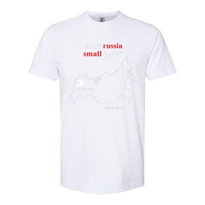 Make Russia Small Again With Map Moscovia 1462 Softstyle CVC T-Shirt