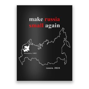 Make Russia Small Again With Map Moscovia 1462 Poster