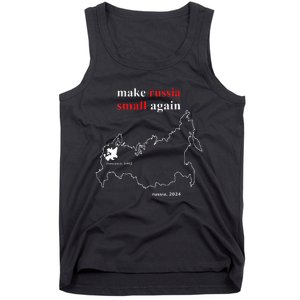 Make Russia Small Again With Map Moscovia 1462 Tank Top