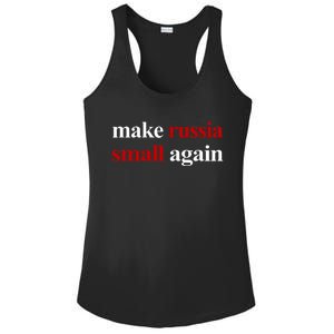 Make Russia Small Again Make Russia Small Again Trending Design Ladies PosiCharge Competitor Racerback Tank