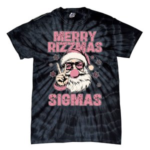 Merry Rizzmas Sigmas Tie-Dye T-Shirt