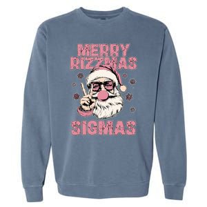 Merry Rizzmas Sigmas Garment-Dyed Sweatshirt