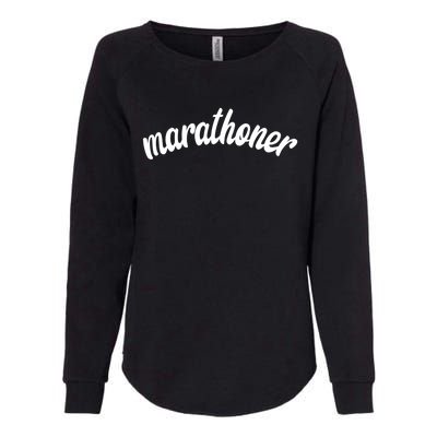 Marathoner Running Super Power Running S S Great Gift Womens California Wash Sweatshirt