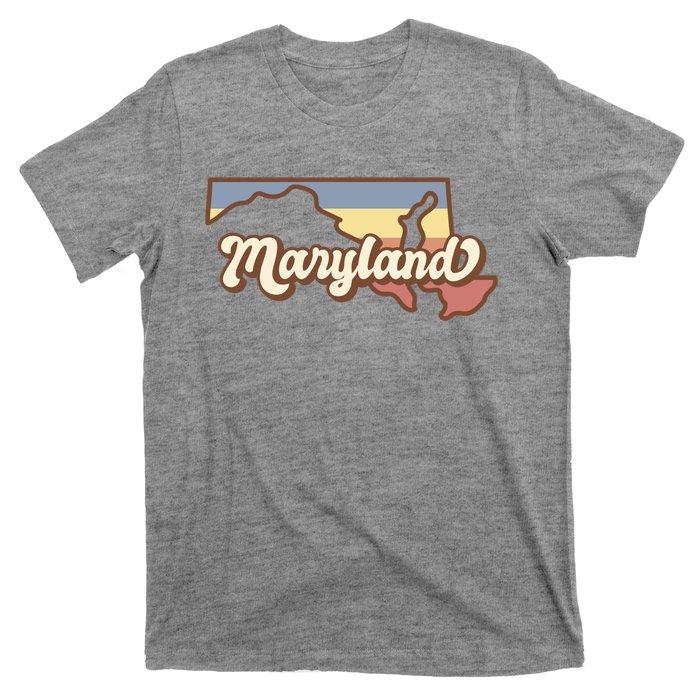 Maryland Retro Sunset Logo T-Shirt