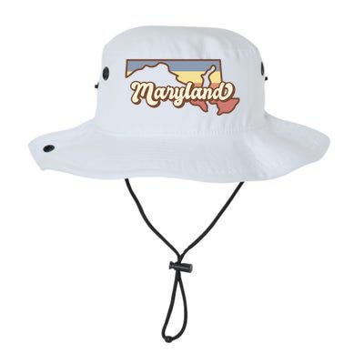 Maryland Retro Sunset Logo Legacy Cool Fit Booney Bucket Hat