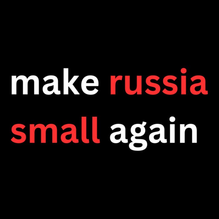 Make Russia Small Again Ukrain Trump 16 in Basic Backpack