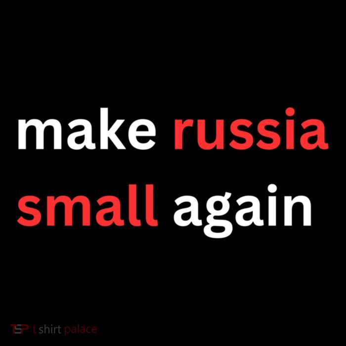 Make Russia Small Again Ukrain Trump Premium T-Shirt