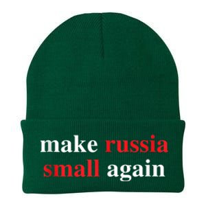 Make Russia Small Again Legend Saying Funny Sign Knit Cap Winter Beanie