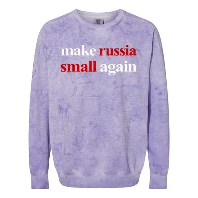 Make Russia Small Again Make Russia Small Again Colorblast Crewneck Sweatshirt