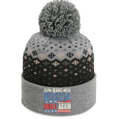 Make Russia Small Again Funny Make Russia Small Again The Baniff Cuffed Pom Beanie