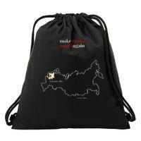 Make Russia Small Again President Volodymyr Zelensky Drawstring Bag