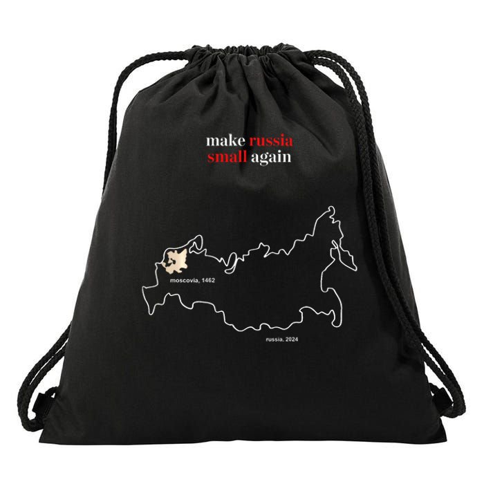 Make Russia Small Again President Volodymyr Zelensky Drawstring Bag