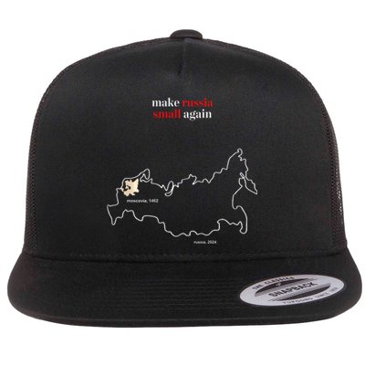 Make Russia Small Again President Volodymyr Zelensky Flat Bill Trucker Hat