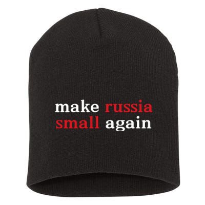 Make Russia Small Again Short Acrylic Beanie