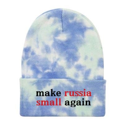 Make Russia Small Again Tie Dye 12in Knit Beanie