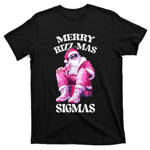 Merry Rizzmas Sigmas Santa Rizzler T-Shirt