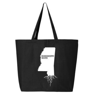 Mississippi Roots State Map Mississippi 25L Jumbo Tote