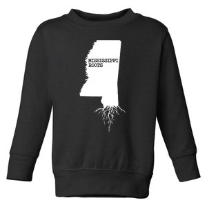 Mississippi Roots State Map Mississippi Toddler Sweatshirt