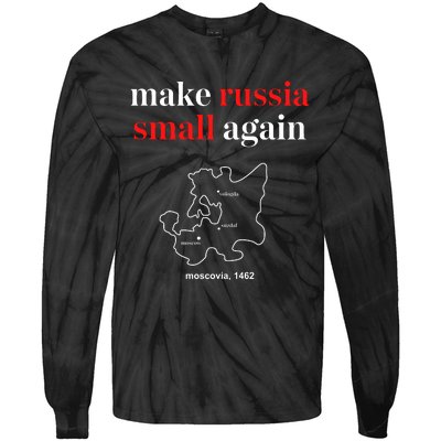 Make Russia Small Again Tie-Dye Long Sleeve Shirt