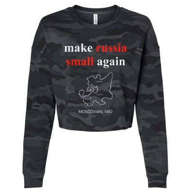 Make Russia Small Again Cropped Pullover Crew