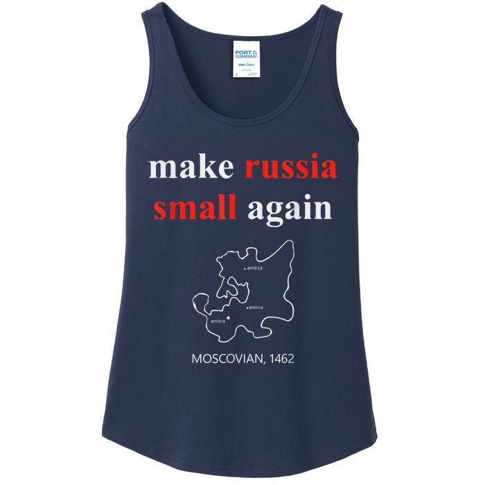 Make Russia Small Again Ladies Essential Tank