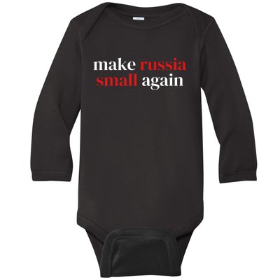 Make Russia Small Again Baby Long Sleeve Bodysuit