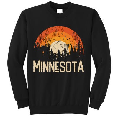 Minnesota Retro Style Vintage 70s 80s Sweatshirt