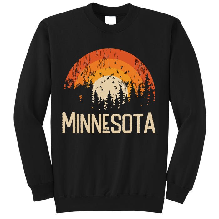 Minnesota Retro Style Vintage 70s 80s Sweatshirt